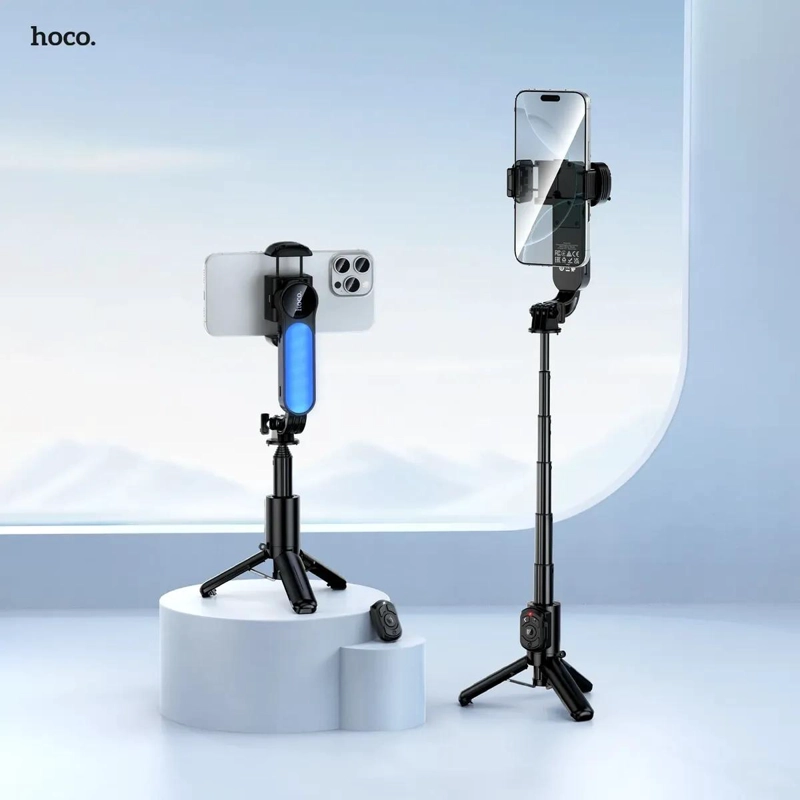 BASTON SELFIE TRIPODE BLUETOOTH CON CONTROL REMOTO - 3