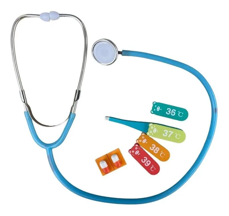 SET DE DOCTOR DE MADERA CON ESTETOSCOPIO PARA NIÑOS - 2