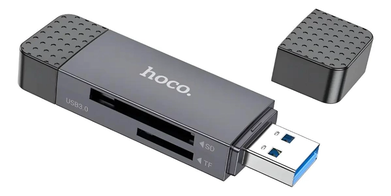 LECTOR DE MEMORIA MICROSD Y SD USB 3.0 RAPIDO - 1