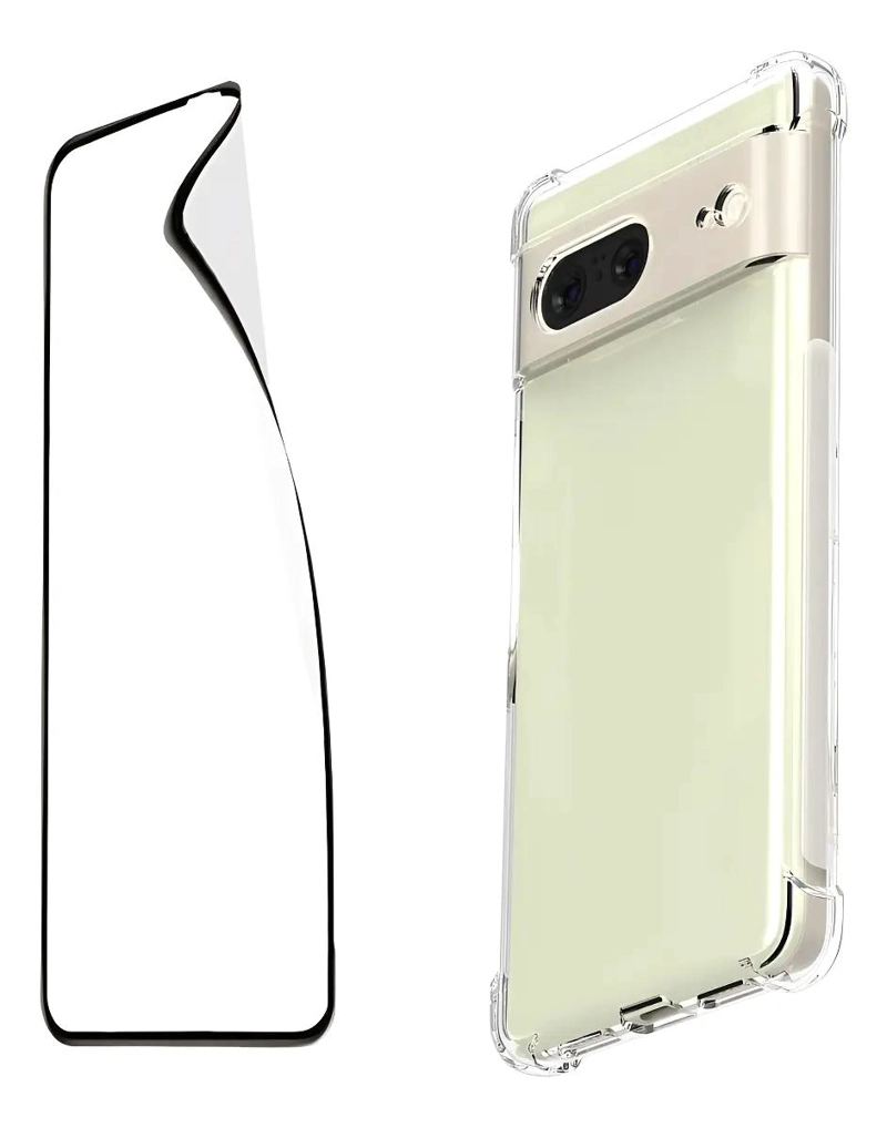 GENÉRICO CARCASA ANTIGOLPES PARA GOOGLE PIXEL 7 CON LAMINA HIDROEL