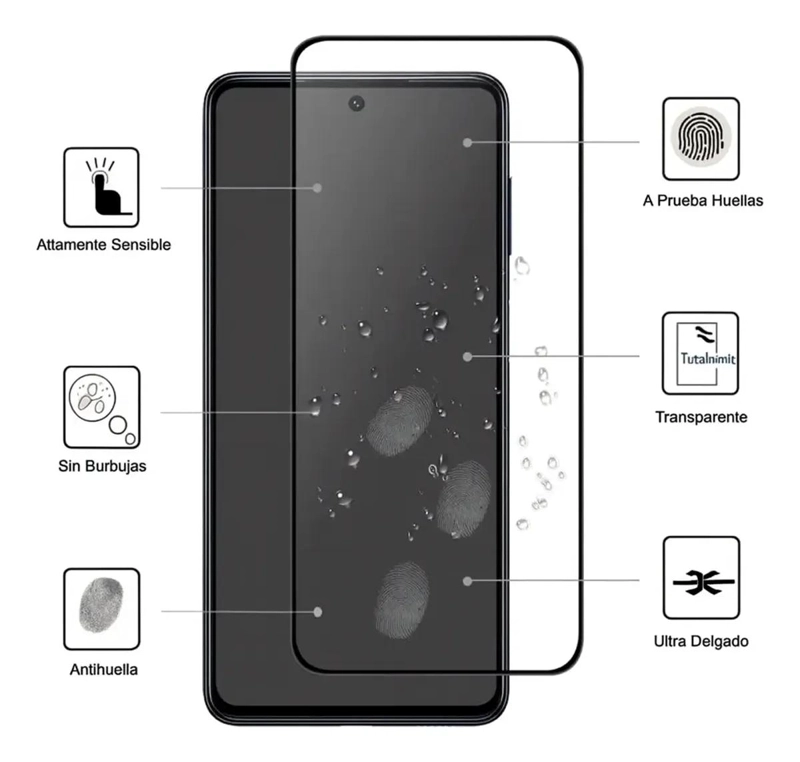 LAMINA MICA PROTECTORA PARA SAMSUNG S24 FE - 4