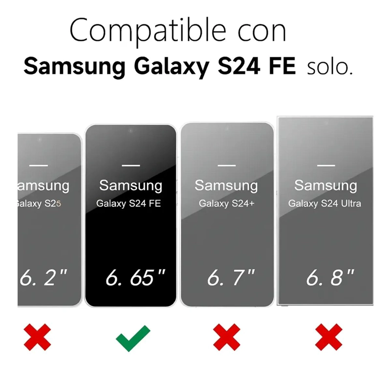 LAMINA MICA PROTECTORA PARA SAMSUNG S24 FE - 5