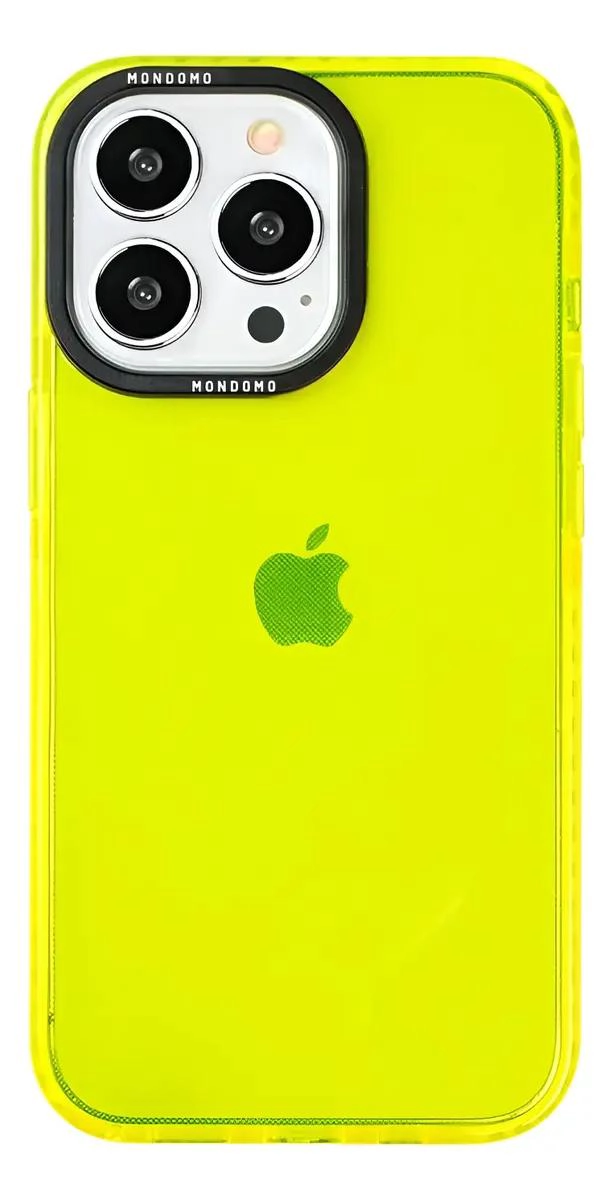 GENÉRICO CARCASA FLUORESCENTE DE SILICONA PARA IPHONE