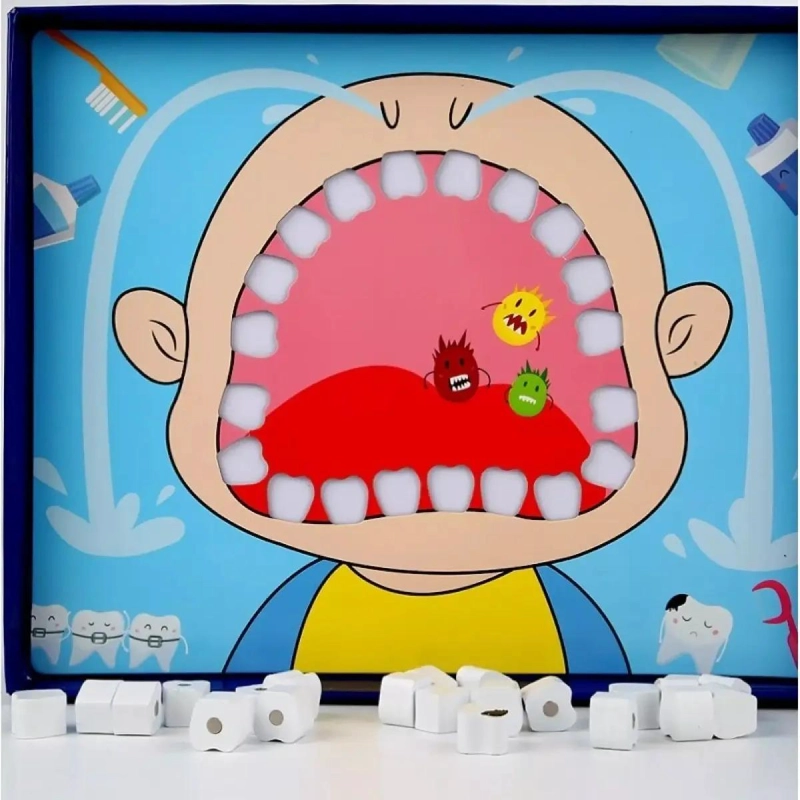 JUEGO DE MADERA SOY UN PEQUEÑO DENTISTA - 3