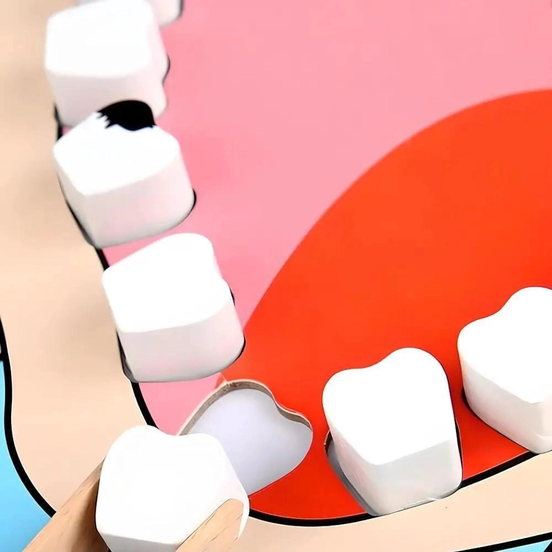 SET DE JUEGO DE ROLES DOCTOR DENTISTA EN MADERA PARA NIÑ - 5