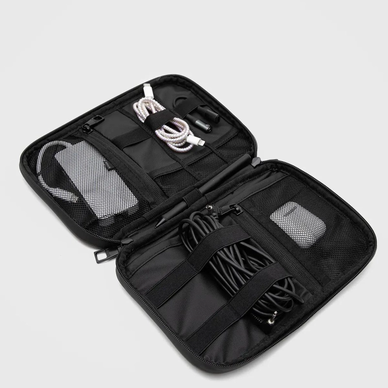 ORGANIZADOR DE CABLES SLIM GRIS - 1