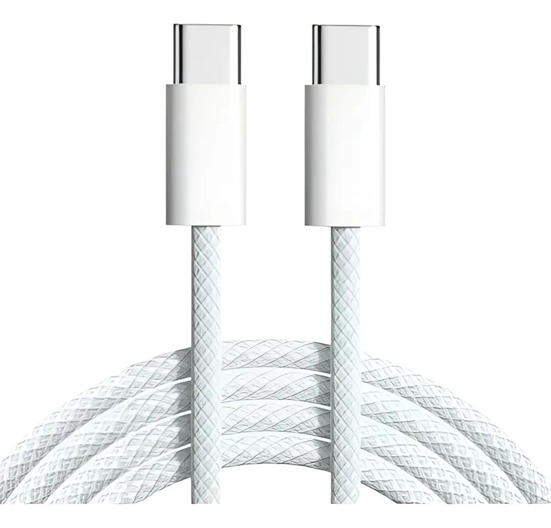 GENÉRICO CABLE USB C A USB C PARA CARGA RAPIDA IPHONE 15 Y 16