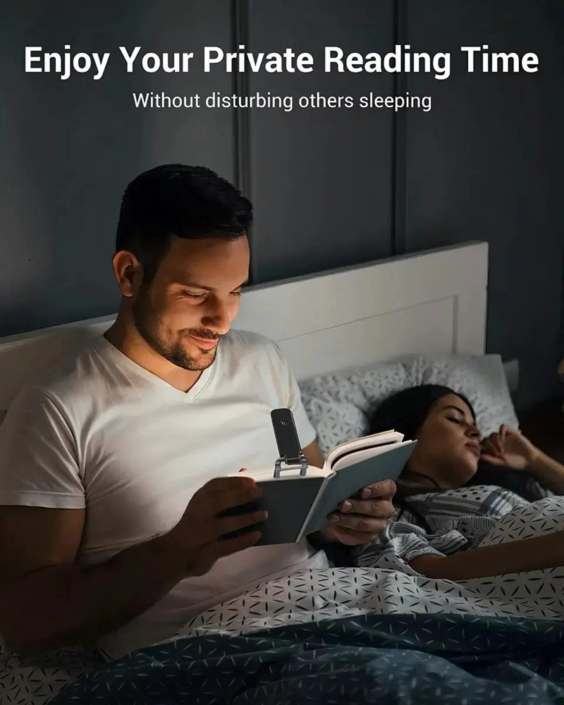 LUZ DE LECTURA RECARGABLE USB PARA CAMA - 3