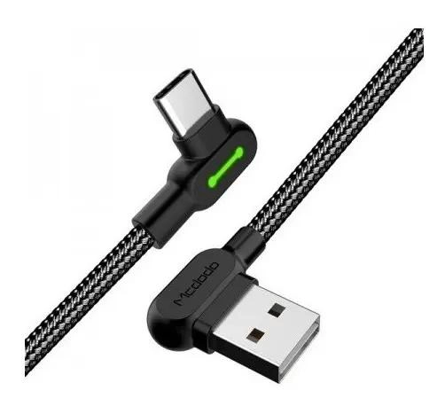 CABLE USB TIPO C 3.0 CARGA RAPIDA 3M CON LUZ LED - 4