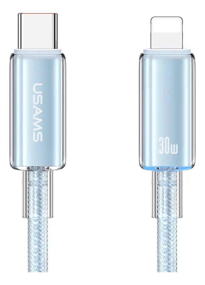 GENÉRICO CABLE LIGHTNING 30W 1,2M CON INDICADOR LED