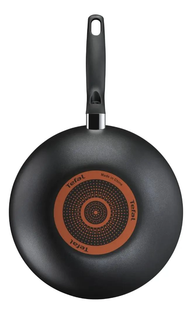 WOK 28 CM CON TAPA NEGRO - 2