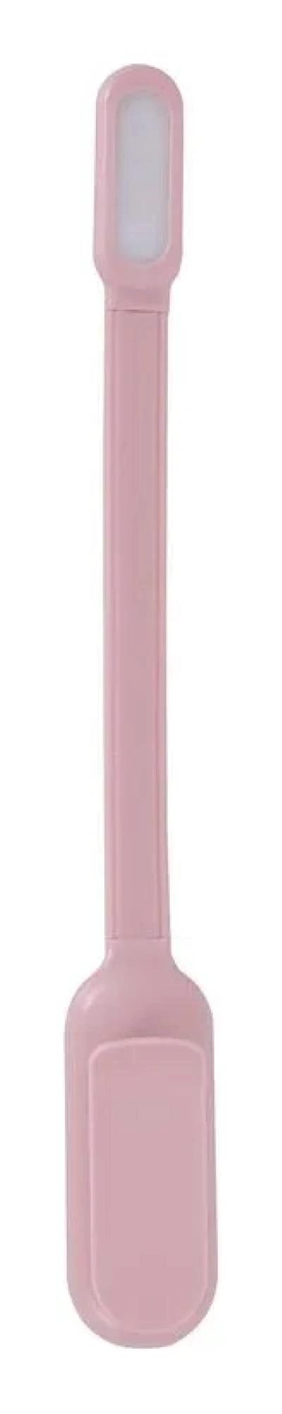 LAMPARA LED PORTATIL CON CLIP ROSA 2.5X2.5 CM - 3