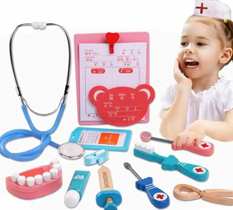 KIT ME DICO DENTISTA DE MADERA PARA NIÑOS - 1