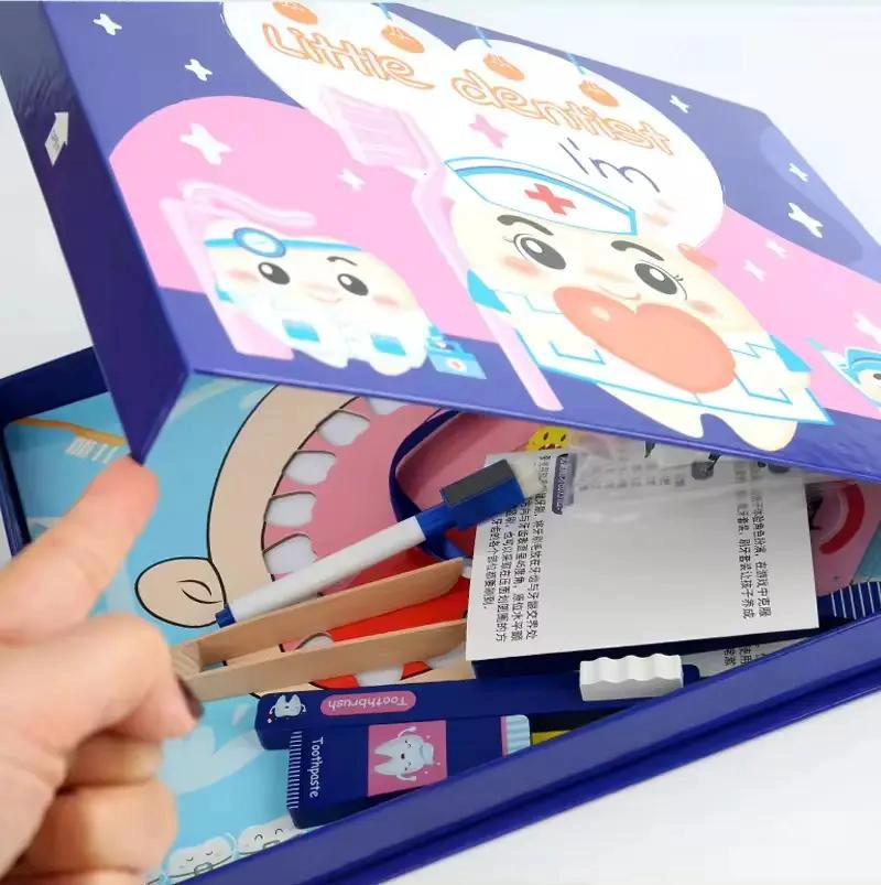 JUEGO DE ROLES PEQUEÑO DENTISTA EN MADERA PARA NIÑOS - 3