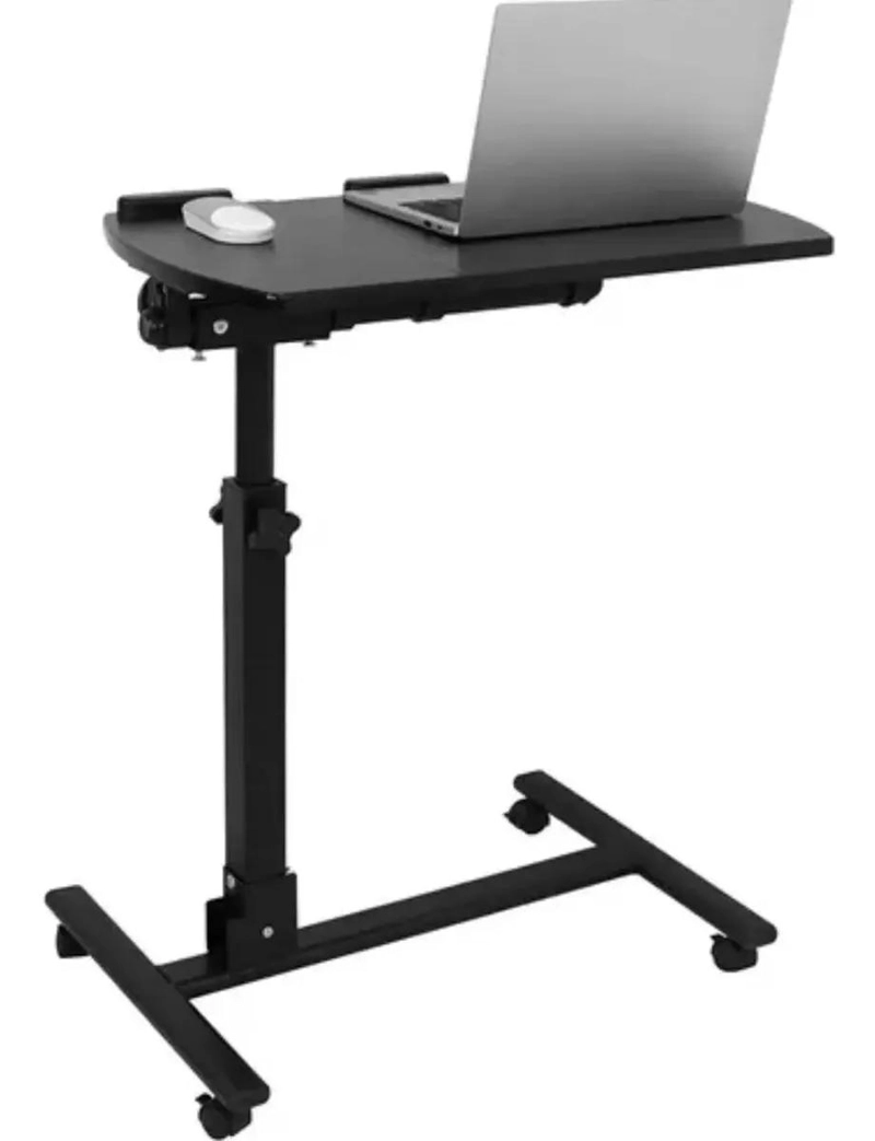 MESA PLEGABLE AJUSTABLE CON RUEDAS PARA LAPTOP Y USO VARIADO - 2