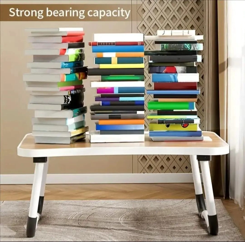 MESA PLEGABLE PORTATIL PARA NOTEBOOK CON USB Y POSAVASOS - 5