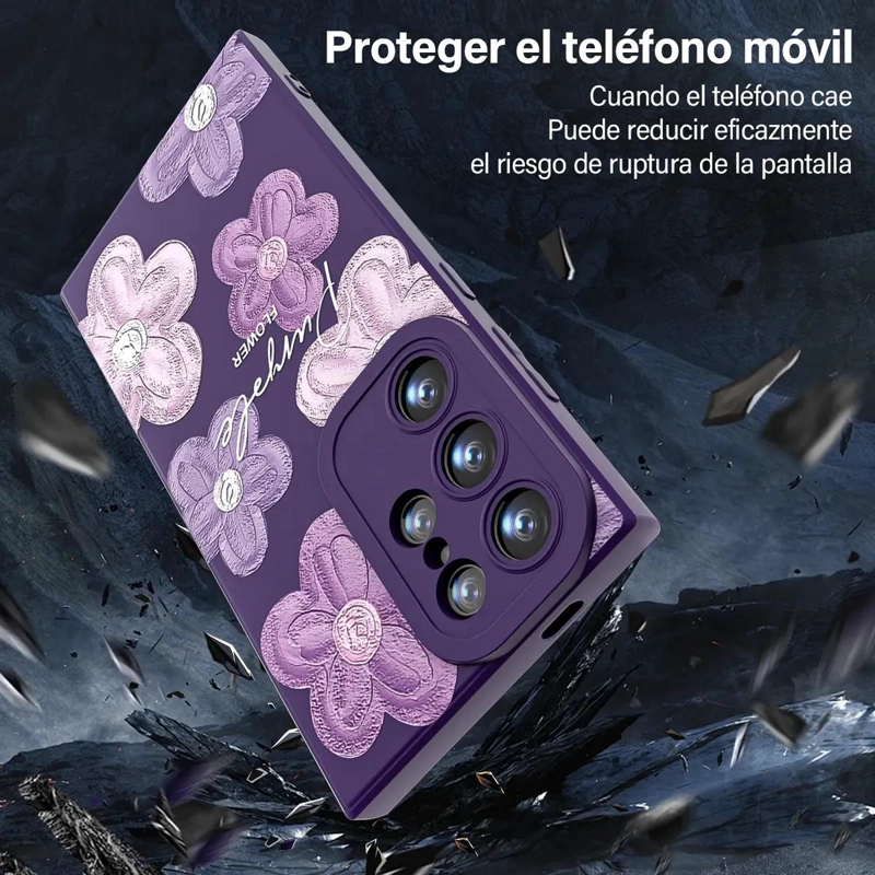 CARCASA PROTECTORA PURPURA PARA SAMSUNG GALAXY S24 ULTRA - 4