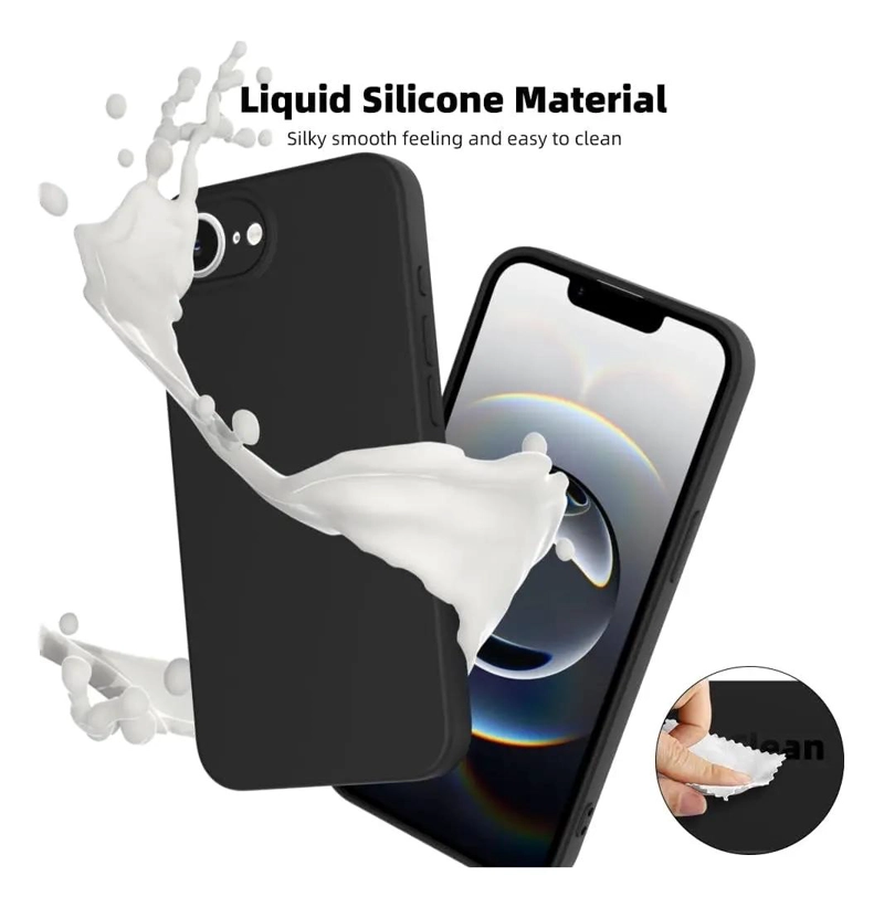 FUNDA DE SILICONA SLIM PARA IPHONE 17 - 4
