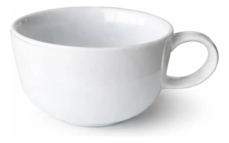 SET 6 PLATOS Y TAZAS DE PORCELANA 220 ML LINEA PADUA - 3