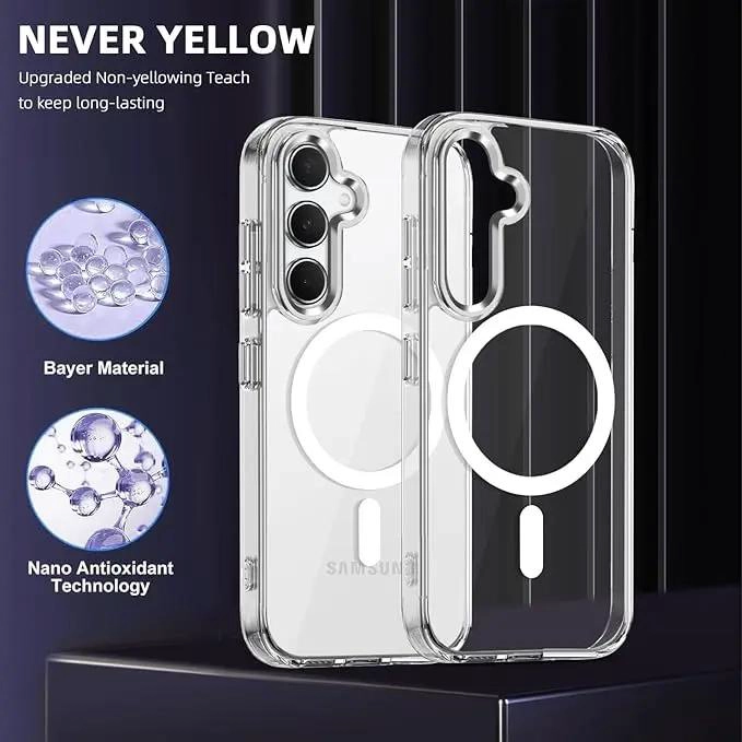 CARCASA TRANSPARENTE ANTIGOLPE PARA SAMSUNG S24 FE - 2
