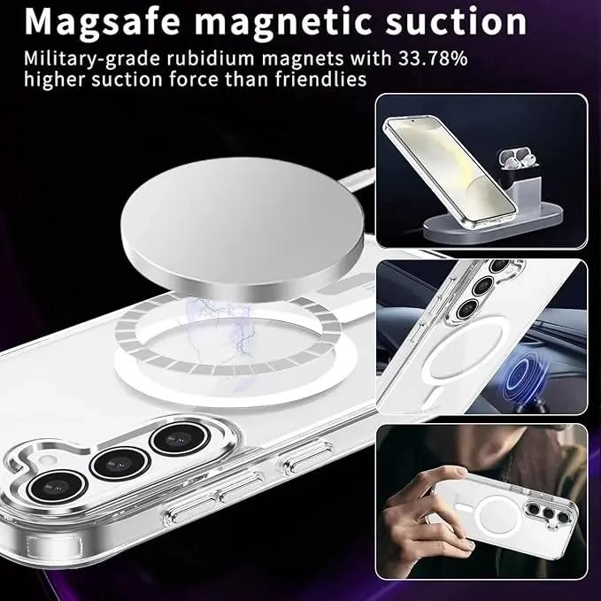 CARCASA TRANSPARENTE ANTIGOLPE PARA SAMSUNG S24 FE - 3