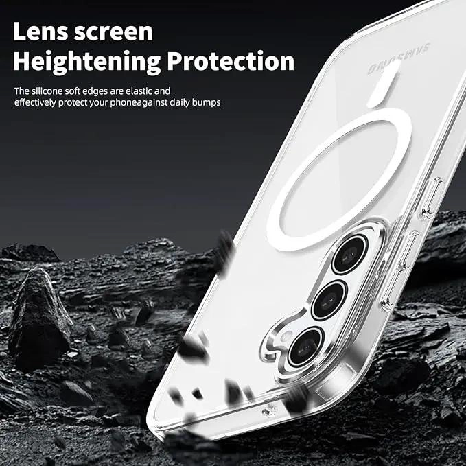 CARCASA TRANSPARENTE ANTIGOLPE PARA SAMSUNG S24 FE - 4