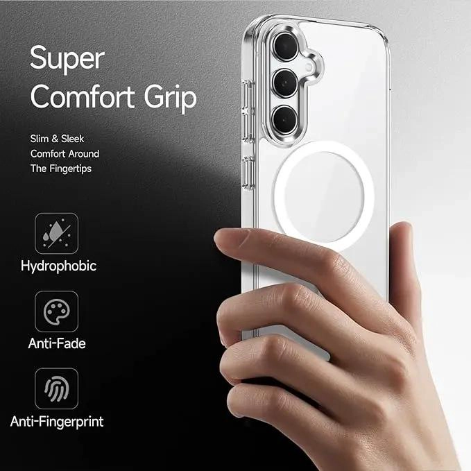 CARCASA TRANSPARENTE ANTIGOLPE PARA SAMSUNG S24 FE - 5