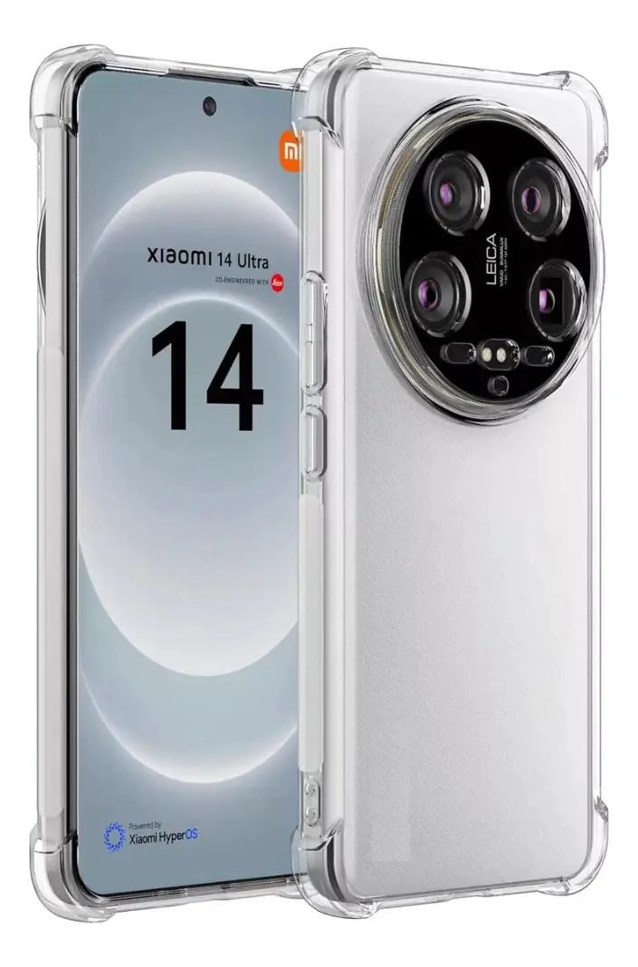 CARCASA TRANSPARENTE REFORZADA PARA XIAOMI 14 ULTRA CON L - 5