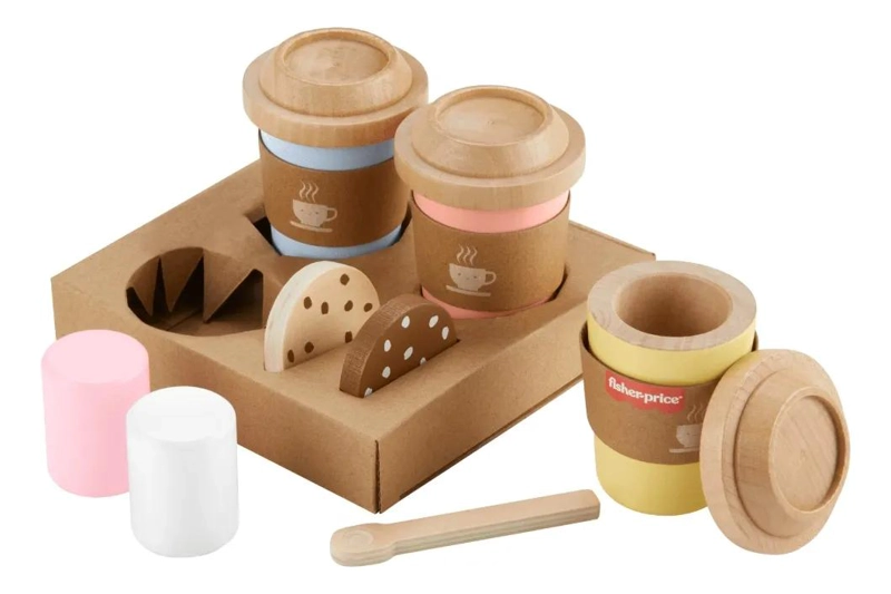 SET DE JUGUETES MI PRIMER CAPUCHINO DE MADERA - 4