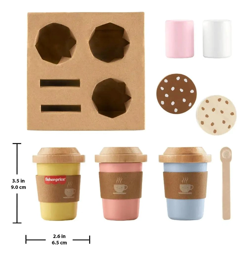 SET DE JUGUETES MI PRIMER CAPUCHINO DE MADERA - 5