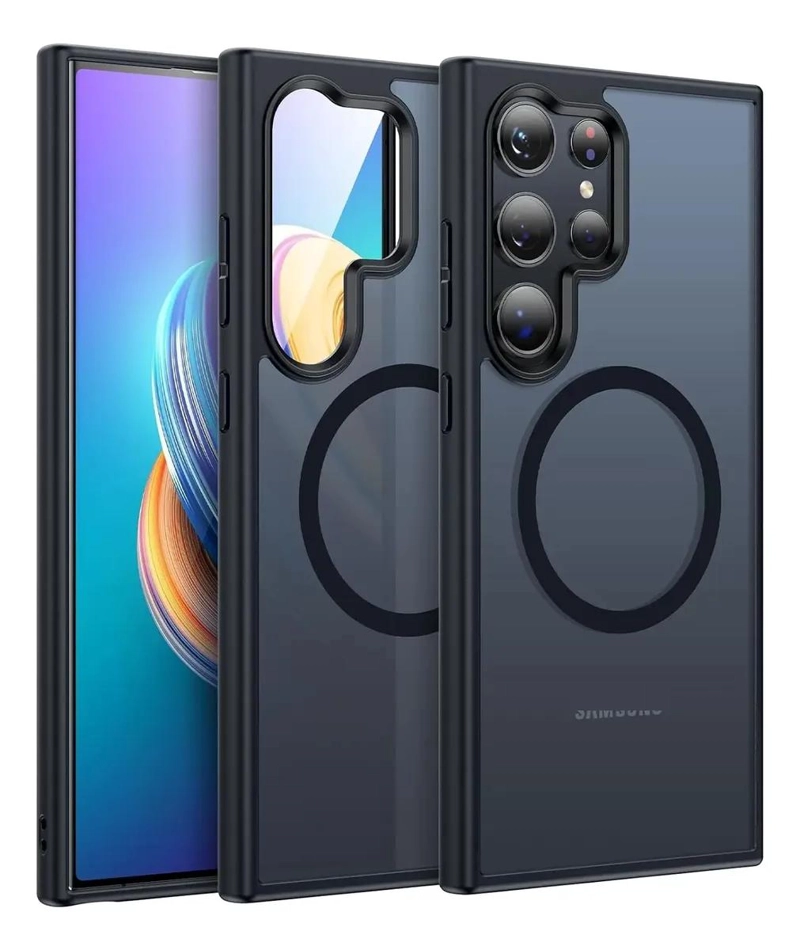 GENÉRICO CARCASA MATE MAGNE TICA TRASLUCIDA PARA SAMSUNG