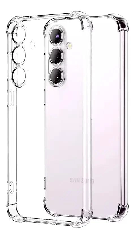 CARCASA TRANSPARENTE PARA SAMSUNG S24 FE CON LAMINA DE   - 3