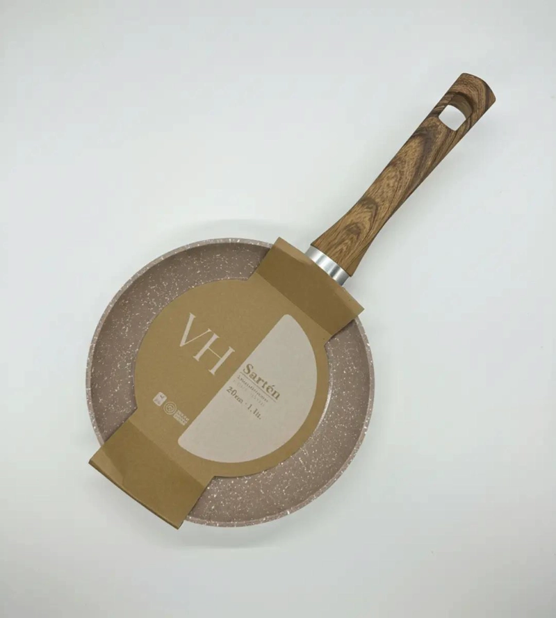 SARTE N CERAMICO ANTIADHERENTE 26 CM COLOR CREMA - 4