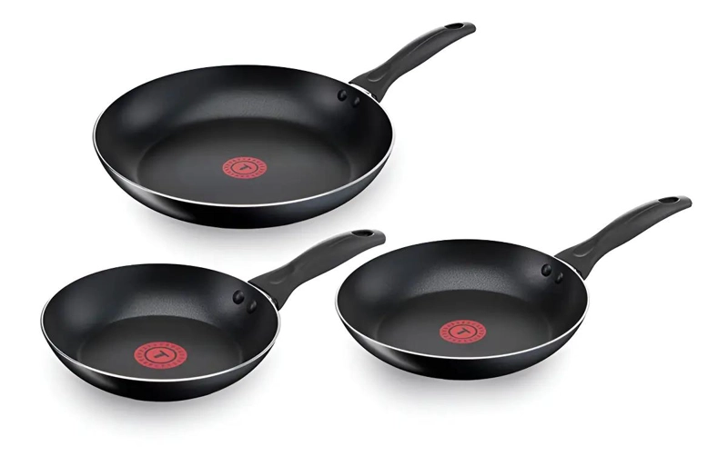 SET DE SARTENES 20, 24 Y 26 CM ANTIADHERENTES - 1