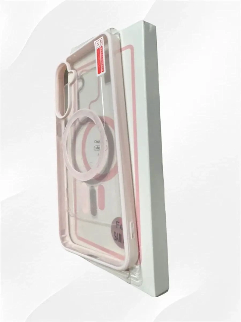 CARCASA TRANSPARENTE MAGSAFE PARA SAMSUNG S25 FE CON PROTECCION - 4
