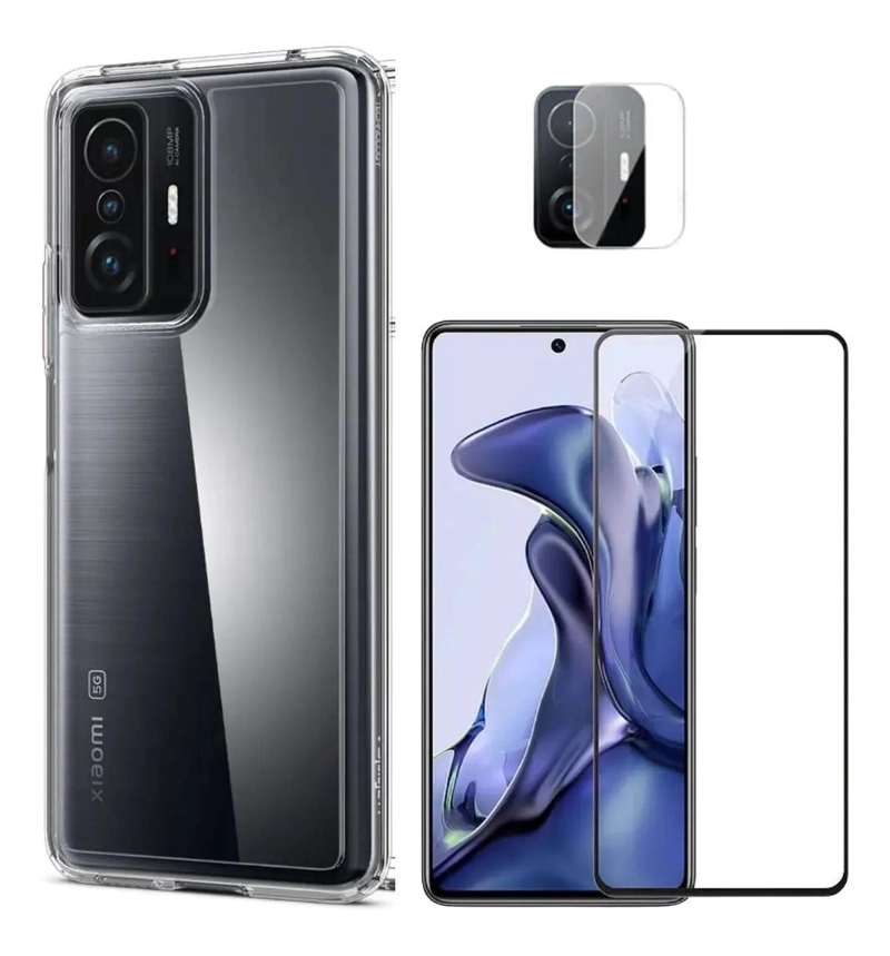 GENÉRICO CARCASA PARA XIAOMI MI11T PRO CON VIDRIO PROTECTOR