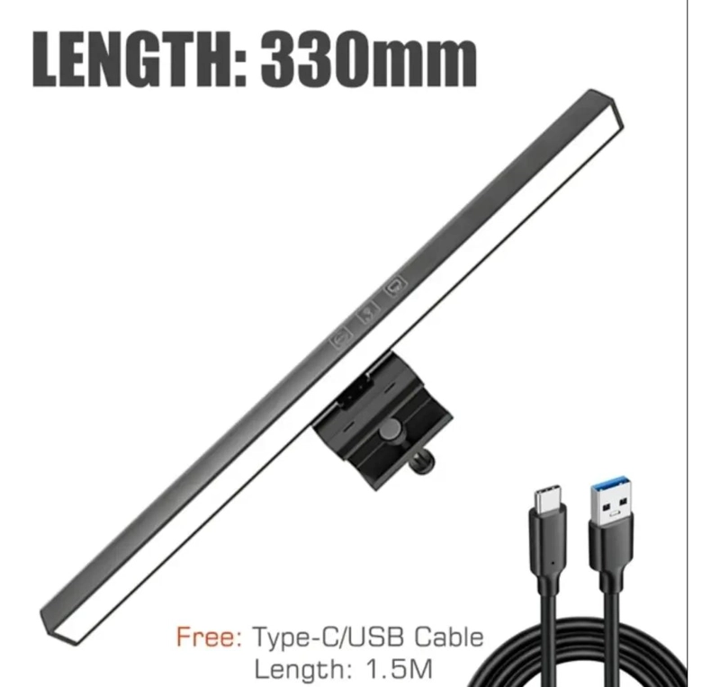 LAMPARA LED USB PARA MONITOR DE 30 CM - 2