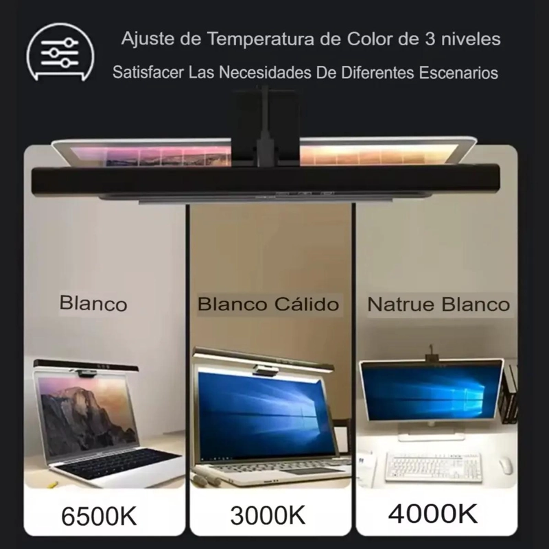 LAMPARA LED USB PARA MONITOR DE 30 CM - 4