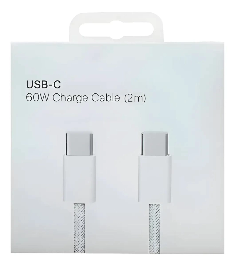 GENÉRICO CABLE TIPO C A LIGHTNING 2M CARGA RAPIDA 60W