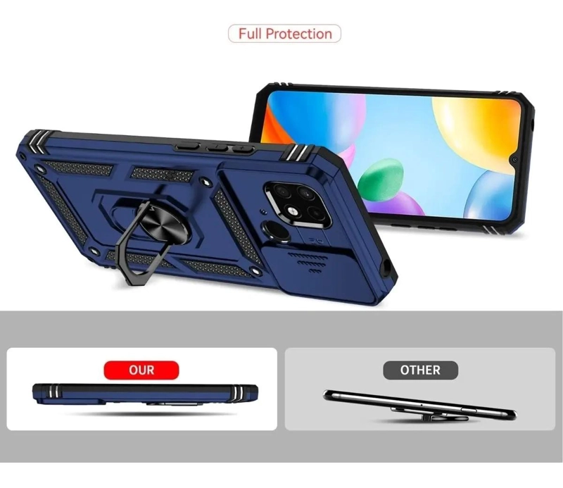 CARCASA ANTISHOCK REFORZADA PARA XIAOMI CON LAMINA COMPLE - 2