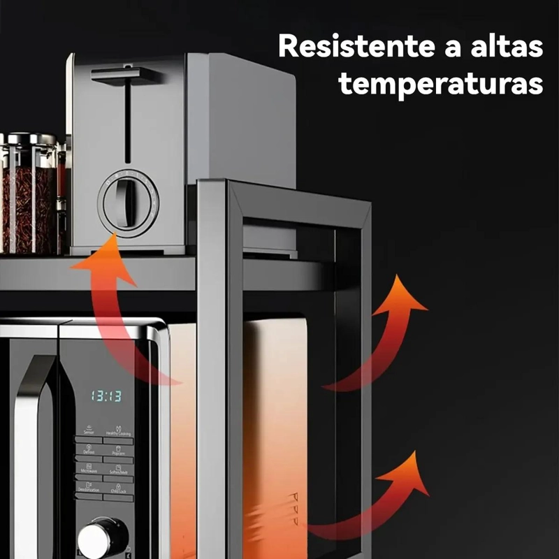 ESTANTE EXTENSIBLE PARA MICROONDAS 3 NIVELES - 4