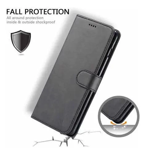 CARCASA FLIP COVER PARA XIAOMI NOTE 15 PRO 5G NEGRA - 4