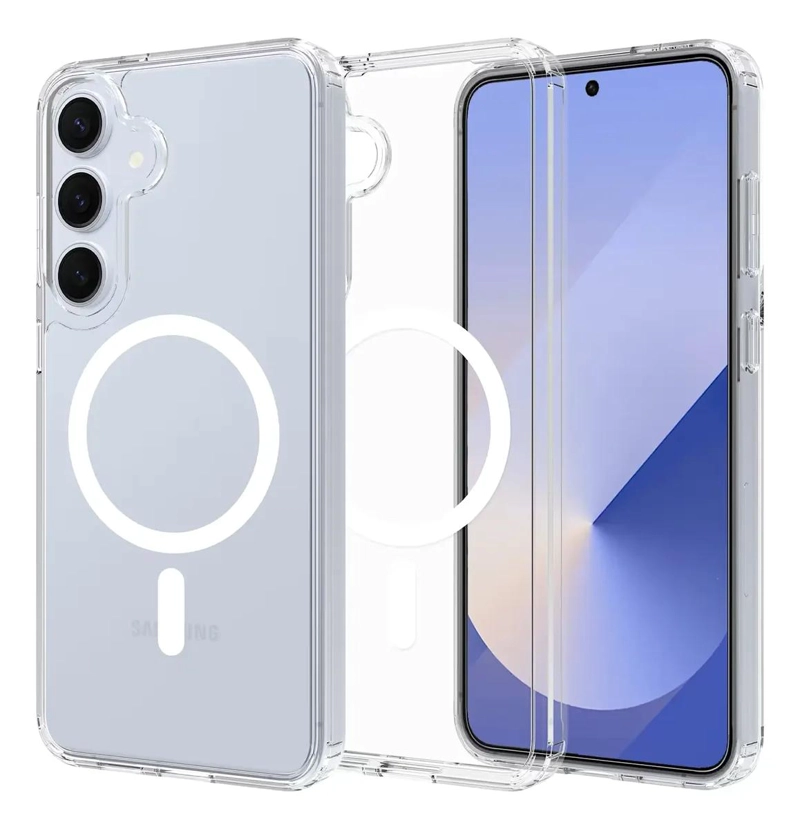 GENÉRICO CARCASA TRANSPARENTE CON MAGSAFE PARA SAMSUNG S25 FE