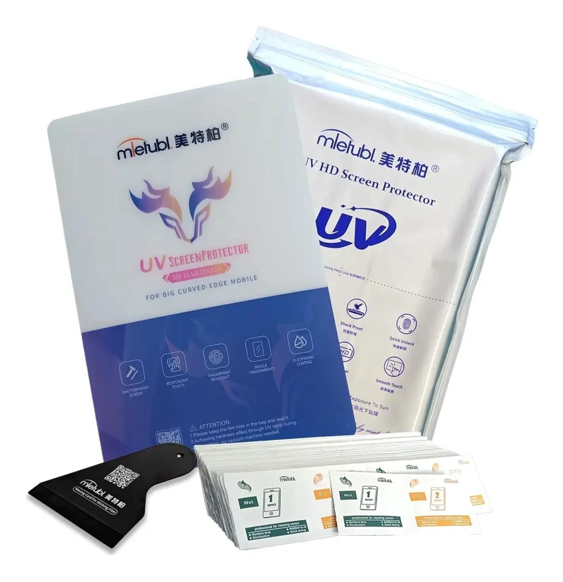 GENÉRICO CAJA 50 LAMINAS HIDROGEL UV HD PARA PROTECCION