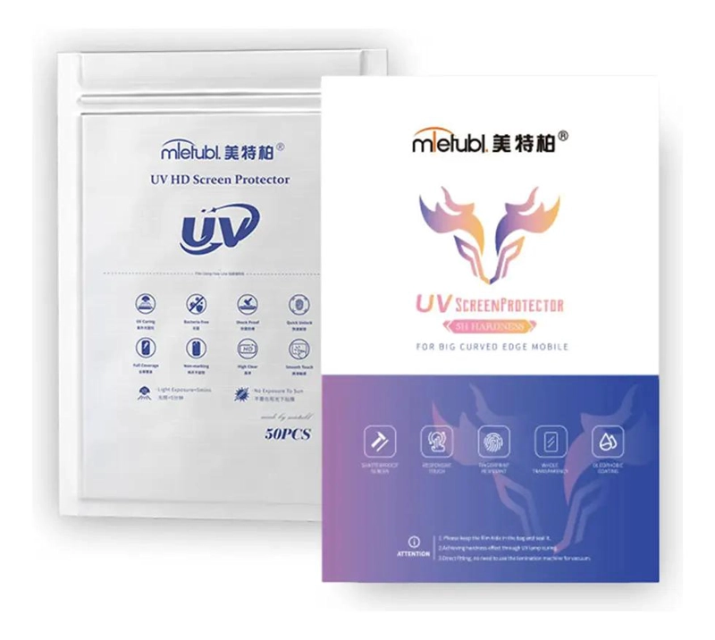 CAJA 50 LAMINAS HIDROGEL UV HD PARA PROTECCION - 2