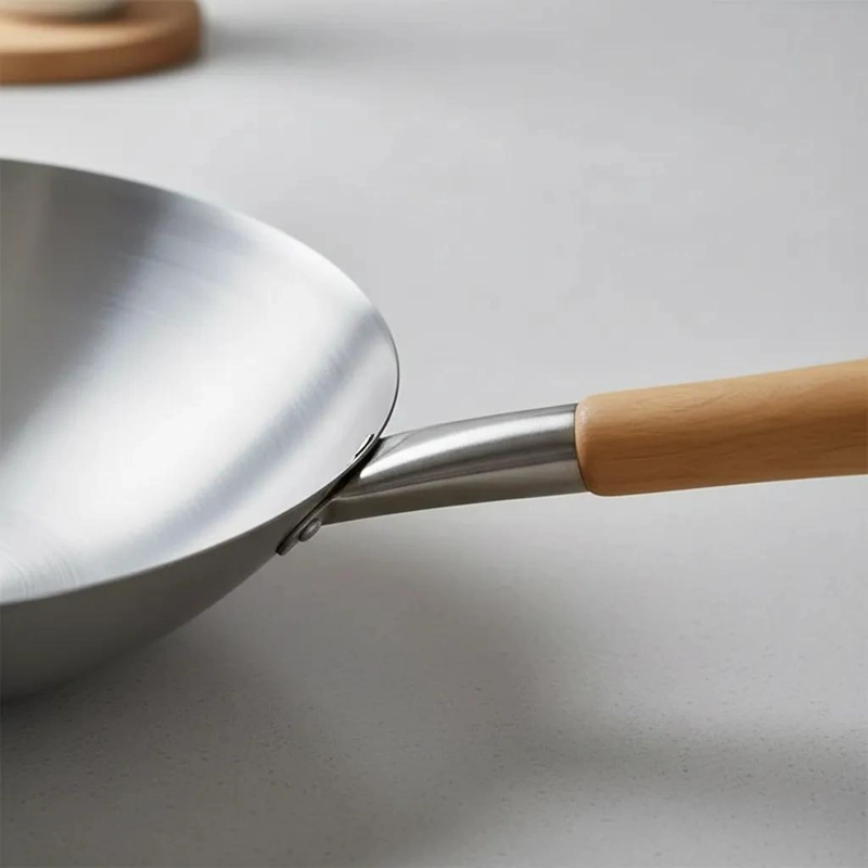 PACK WOK CHINO 40CM CON CUCHARON PROFESIONAL PARA SALTEAR - 5
