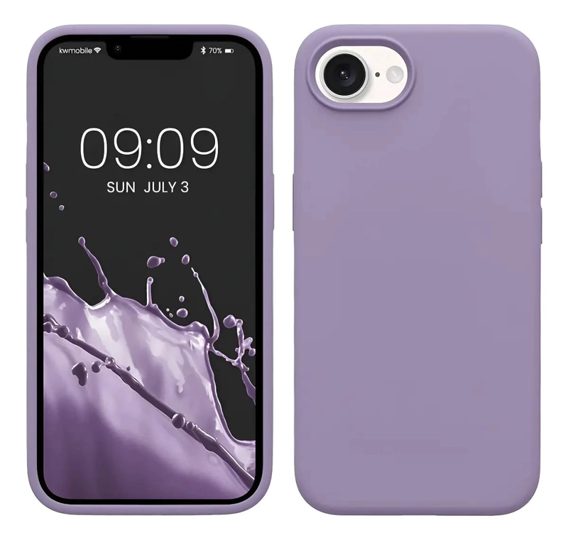 GENÉRICO CARCASA DE SILICONA SUAVE PARA IPHONE 16