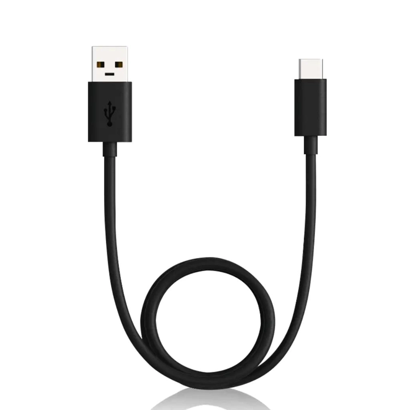 CABLE USB TIPO A A TIPO C NEGRO - 2