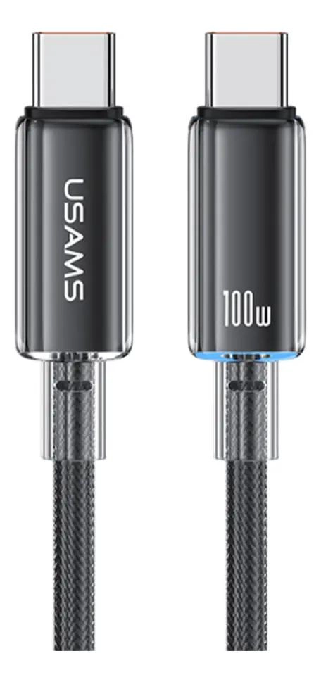 GENÉRICO CABLE USB TIPO C A TIPO C 100W 1.2M
