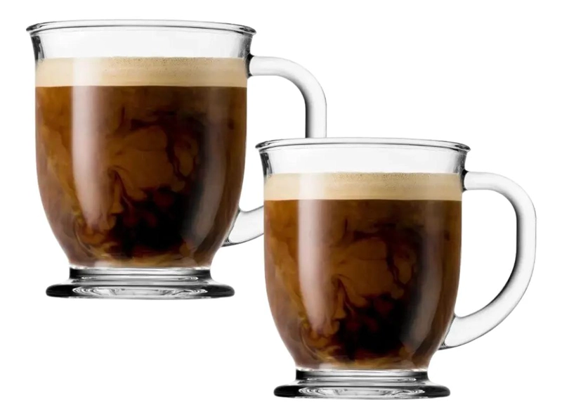 PACK 6 TAZAS DE VIDRIO 490 ML LISBOA GRANDES - 2